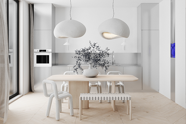 【美乐之家带你看案例】法式纯净奶油风